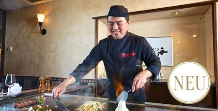 Wir kochen für Sie exklusiv am Teppanyaki